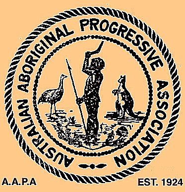Logo of the Australian Aboriginal Progressive Association